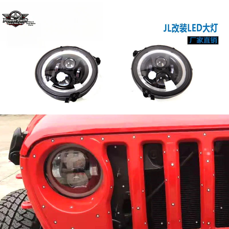 Suitable for 18 19 20 New JL Wrangler Modified LED Headlight Assembly