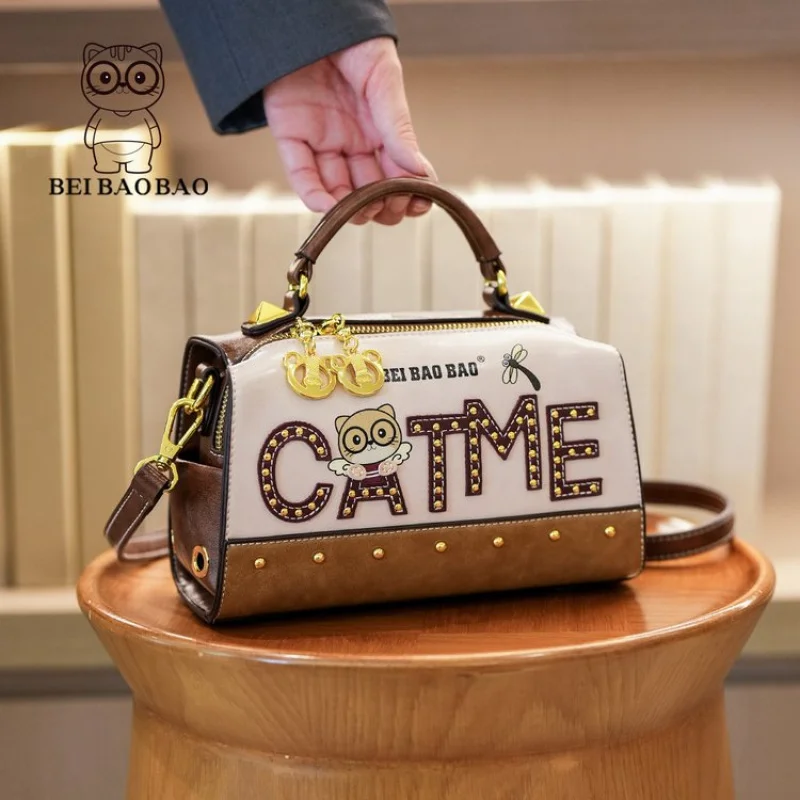 

Stylish Minimalist Vintage Shopper Handbag Large Capacity Trendy For Women's Leisure Use