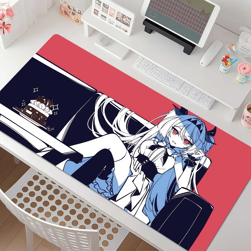 The N-NOexistenceN of you AND me Lilith Mouse Pad Square Office Gaming Desk Mat Waterproof Non-Slip Rubber Decorative
