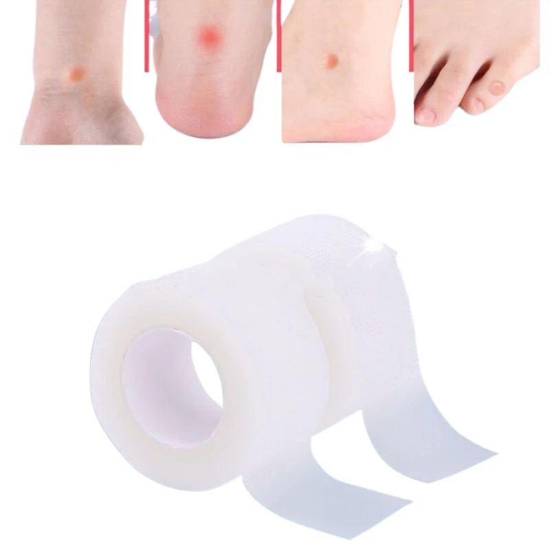 1 Roll Invisible Anti-wear Tape Bandage Skin Plaster Foot Heel Dressing Tape Protective Sticker Self-Adhesive Waterproof Patch