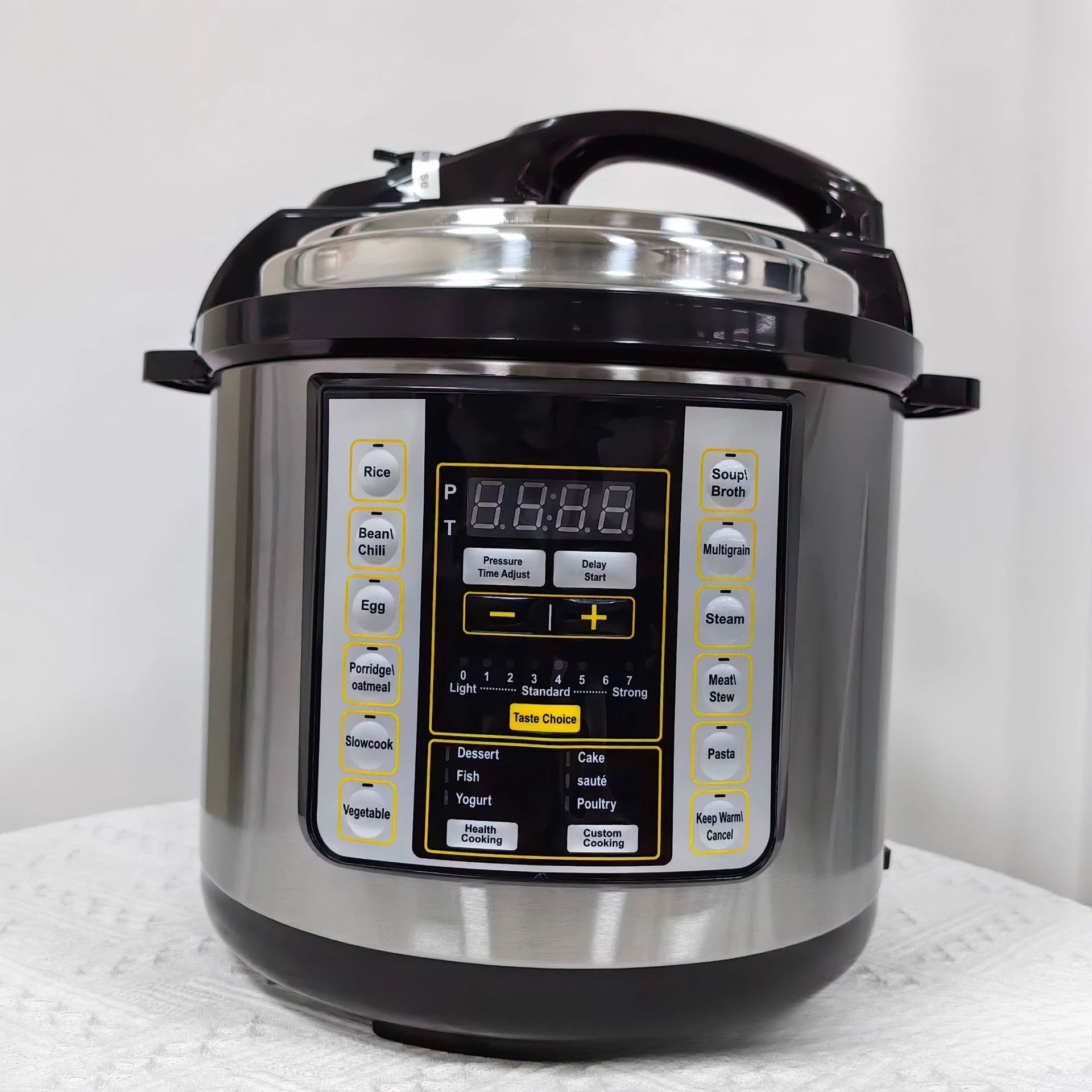 

Cross-border 6L electric pressure multi-functional large-capacity rice cooker US standard 110V spot neutral packaging