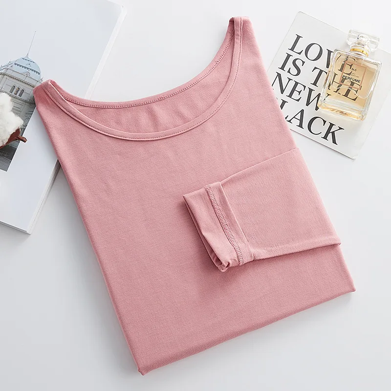 Koreaanse Faion Dames Katoen Lang Sve T-shirt Hoge taille Boting Broek Winter 206 Ander materiaal 00% Dames Faion