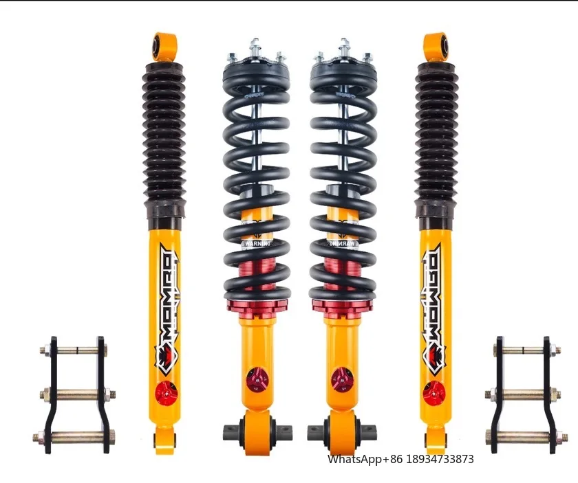 For Ford Ranger T9  Nitrogen Adjustable Offroad Shock Absorbers 2 Inches Lift Comfortable Suspension Kit