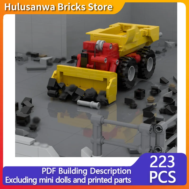 

Remote-Controlled Vehicle Model MOC Building Bricks War Equipment Modular Technology Gifts Holiday Assemble Children Toys Suit