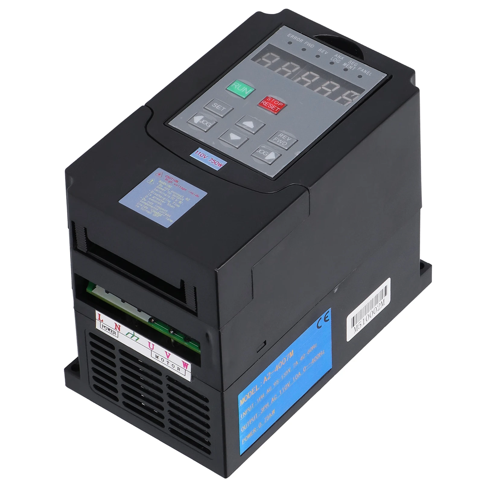 4007 Inverter Variable Frequency Inverter Single‑Phase Input 95‑135V 3‑Phase Output AC110V 0.75kw ‑4007 Inverter