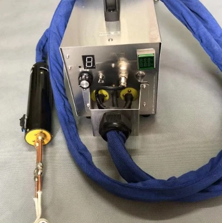 Handheld high frequency induction heating machine, copper pipe welding, aluminum pipe iron pipe