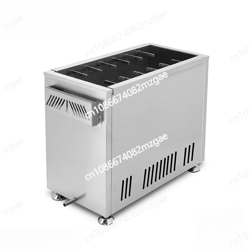 Gas Cheese Hot Dog Fryer Electric Fryer Deep Cylinder Fryer Pulp Brushed Hot Dog