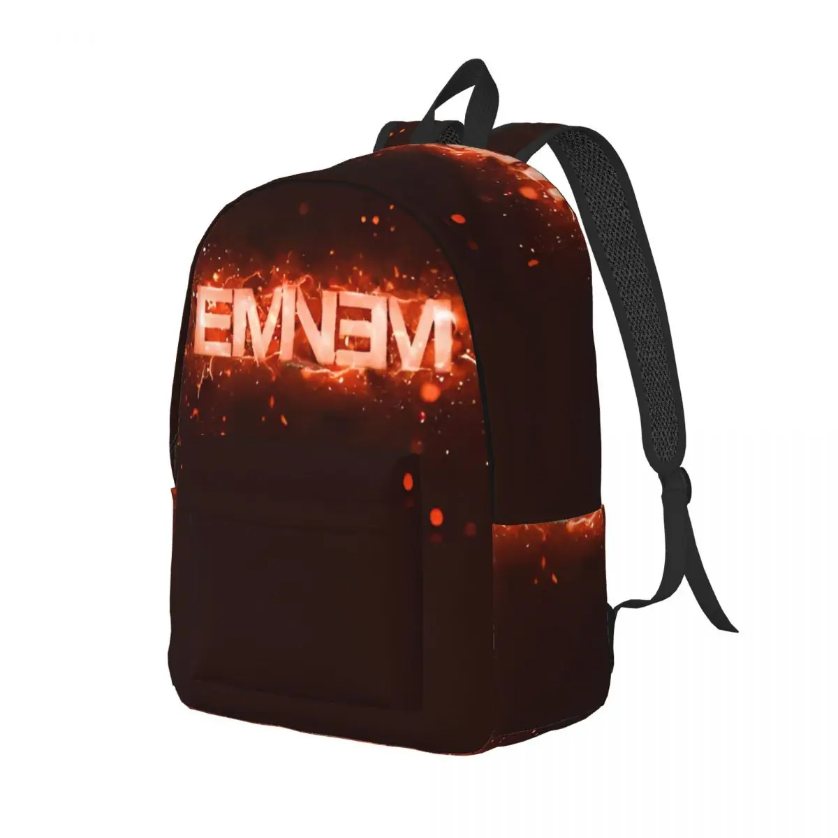 EMINEM Hip Hop Rap Backpack Middle High College School Student Book Bags Men Women Daypack Outdoor