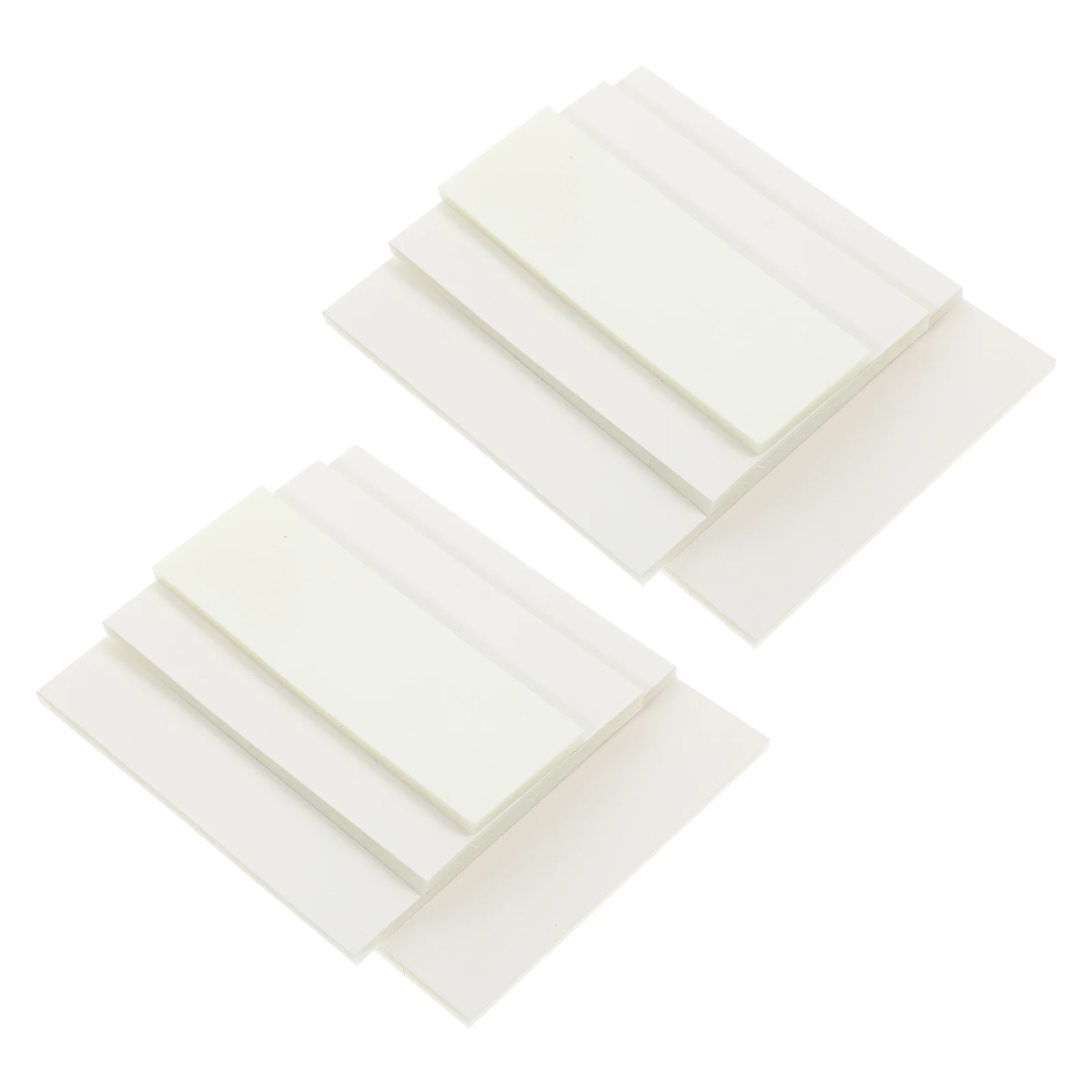 Transparent Clear Office Supplies Removable Labels Note Pads Paper PET Material Use Memo Sticker