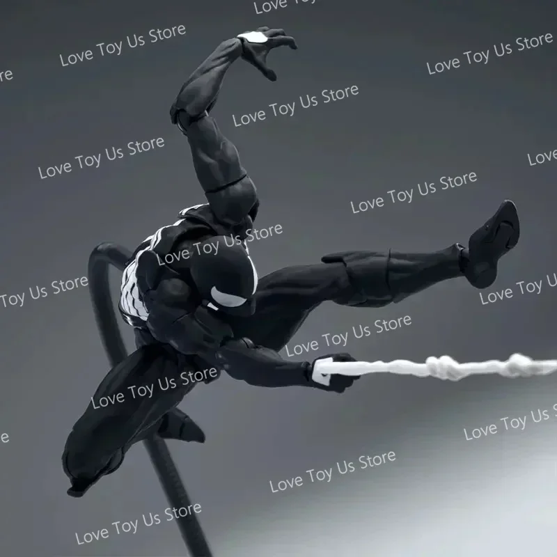 ألعاب الفوضى الأصلية بدلة Spider-Man Symbiote وشخصيات الرسوم المتحركة Spider-Man القرمزية - مجموعة هدايا قابلة للجمع #4