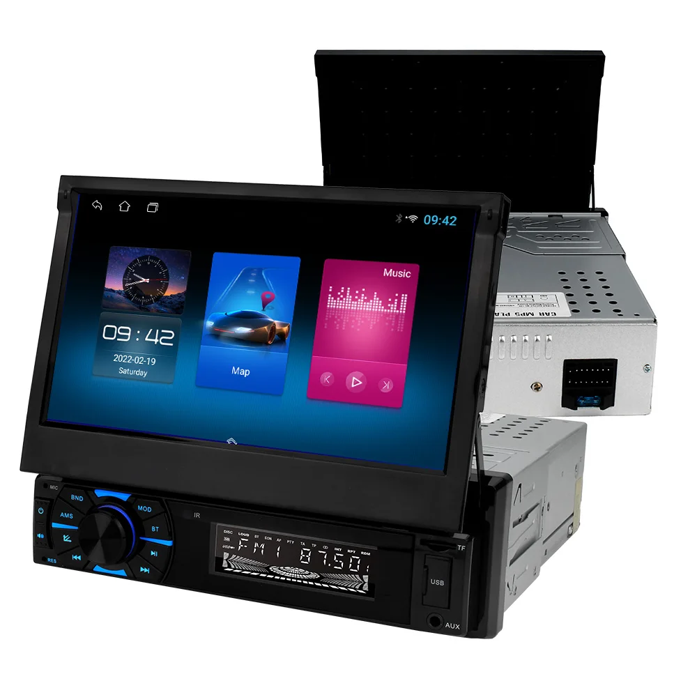 Universal Car Stereo Audio 2din BT Mirror Link Touch Screen Gps Navigation Universal Radio 7inch Car Mp5 Player
