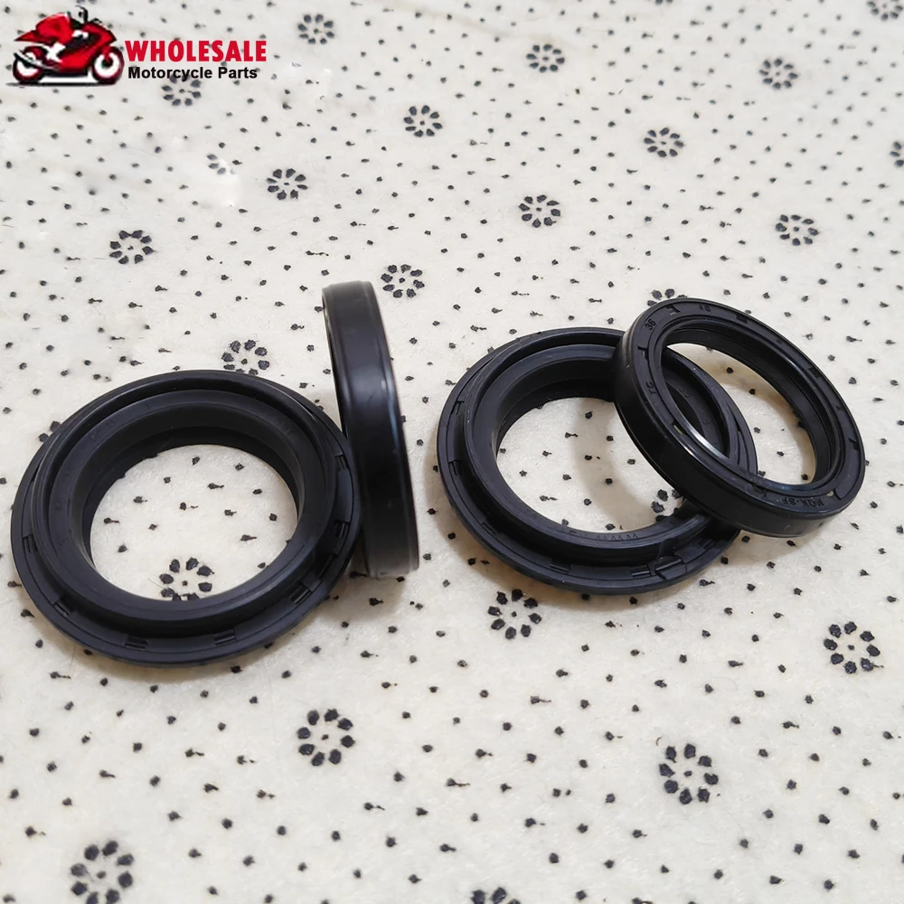 

2/4/8/16pc 33x45x11 33*45 Motorcycle Front Fork Oil Seal 33 45 Dust Cover For WHITE POWER -WP 33 MM FORK TUBES 455024 For YAMAHA