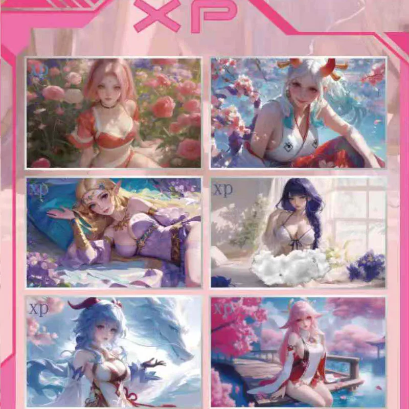 限定版 ラブ・ビフォア・ドーン A5 ワイフーカード - プレミアムアニメガールコレクション、ホログラム箔入り＆レアカード、公式トレーディングカード