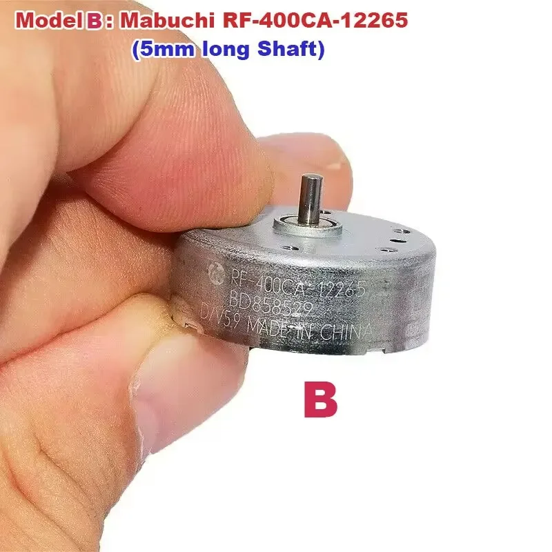 Mabuchi RF-356CA RF-400CA-12265 RK-300 Motor DC 3V-6V D/V 5.9 Ultra-thin Mini 24mm Electric Motor for Car AV CD DVD Player Audio