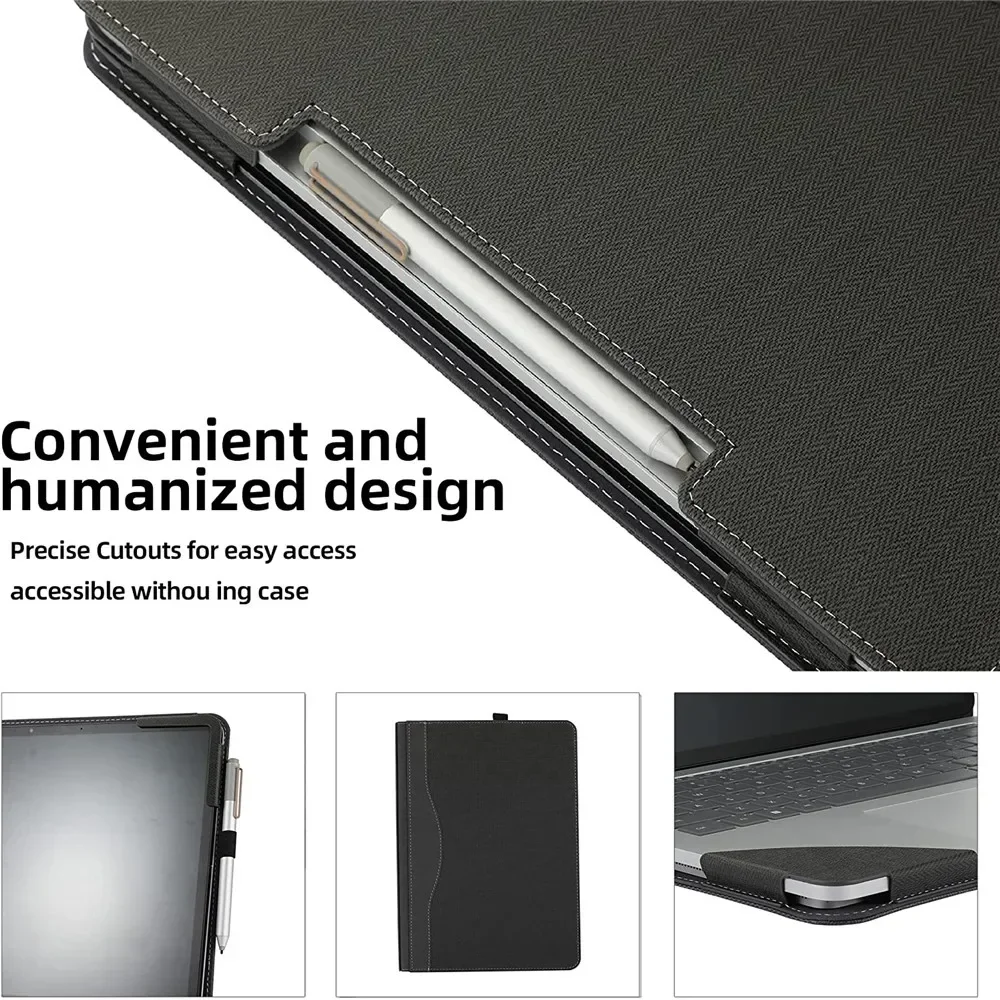 Case for Microsoft Surface Laptop Studio Tablet 14.4 inch PU Leather Folio Stand Cover for Surface Laptop Studio Sleeve Cases