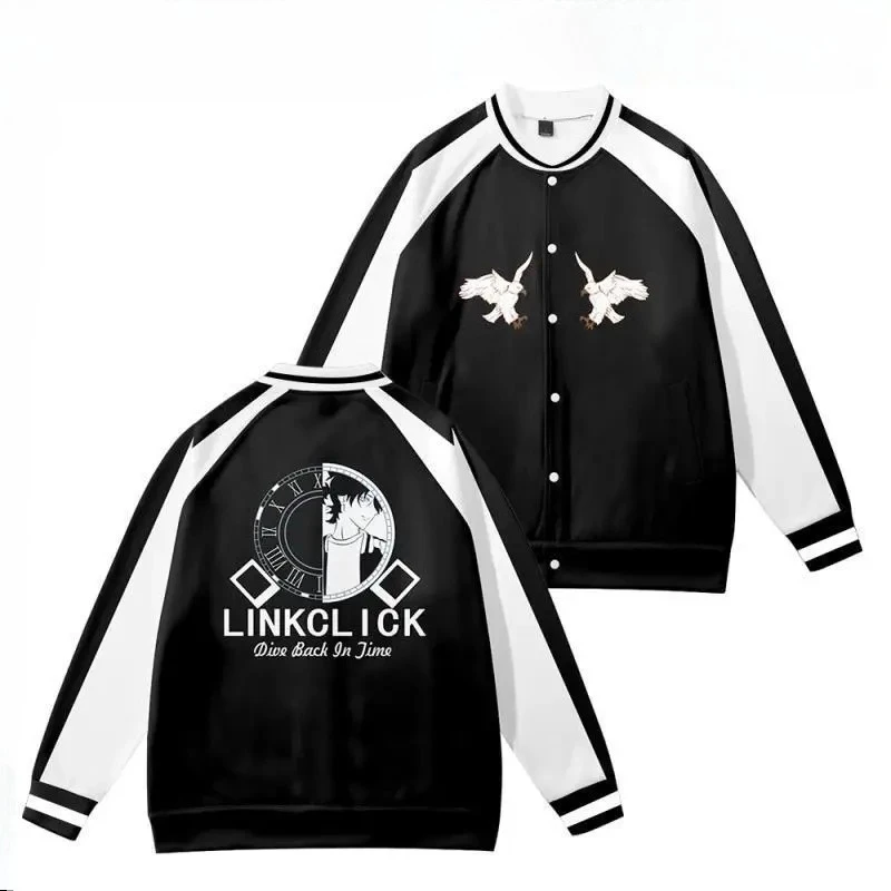 

Link Click 3D бейсбольная куртка мужская куртка-бомбер верхняя одежда Shiguang Daili Ren Lu Guang Cheng Xiaoshi бейсбольная форма для косплея