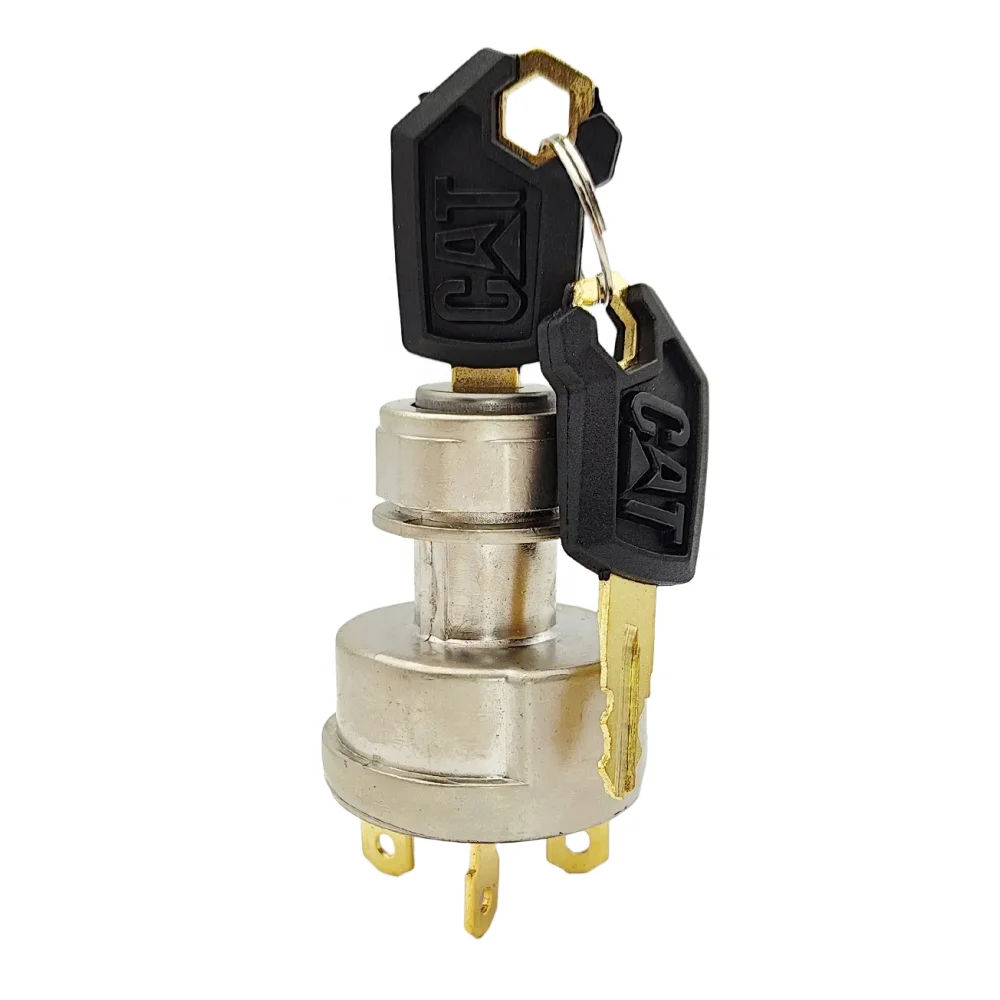 

E320C Socket Switches 9G-7641 9G7641 Electrical Ignition Switch 4 Wire