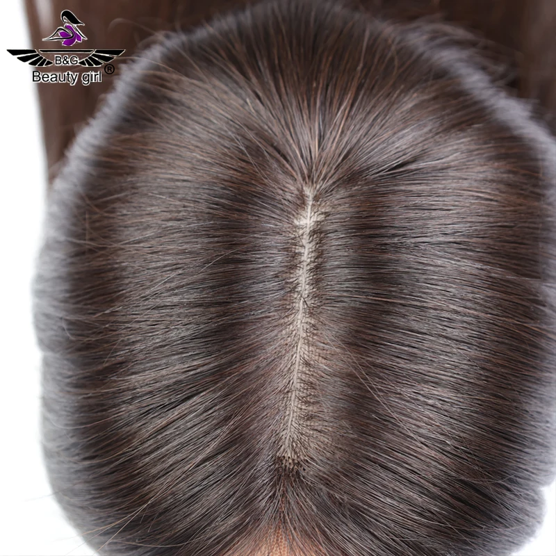 

Free Part Human Hair European Toppers For White Women Silk Lace Toupee Non Surgical Hd Lace Frontal Toupee