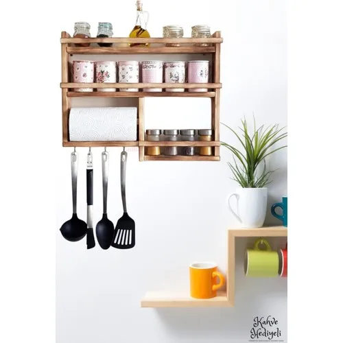 AnkaWood Wood Kitchen Rack Kitchen Tereği