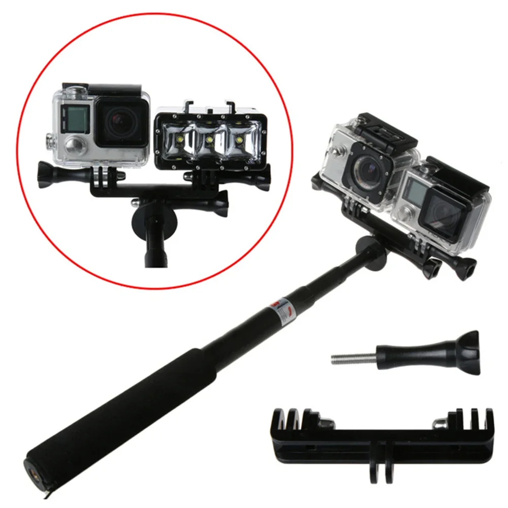 Per GoPro Doppio Doppio Montaggio 1/4 ''Adattatore A Vite Accessori Della Fotocamera Set per GoPro Hero 13 12 11 10 9 Insta360 X4 X3 DJI Action 5