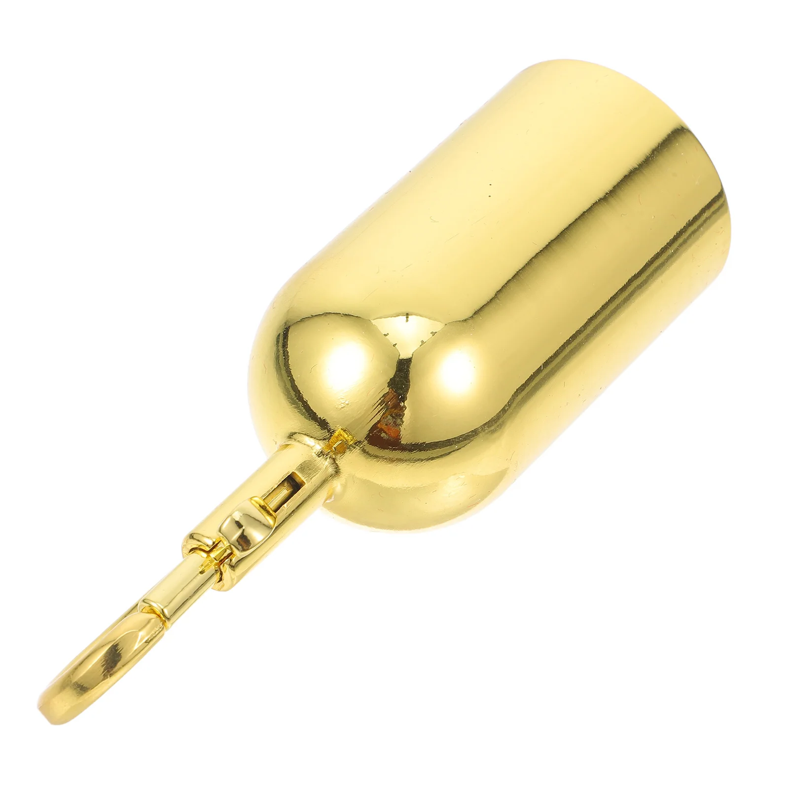 

Rope End Cap Hook Elegant Barrier Stopper Durable Metal Rope End Fastener for Hotel Club Crowd Control Stylish Entrance