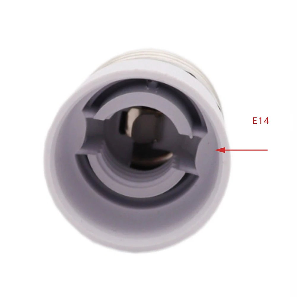 Lamp Socket Adapter Lamp Holder 4 5cm X 2 Max. 250V No Protrusion No Short Circuits E27 To E14 Socket Connector
