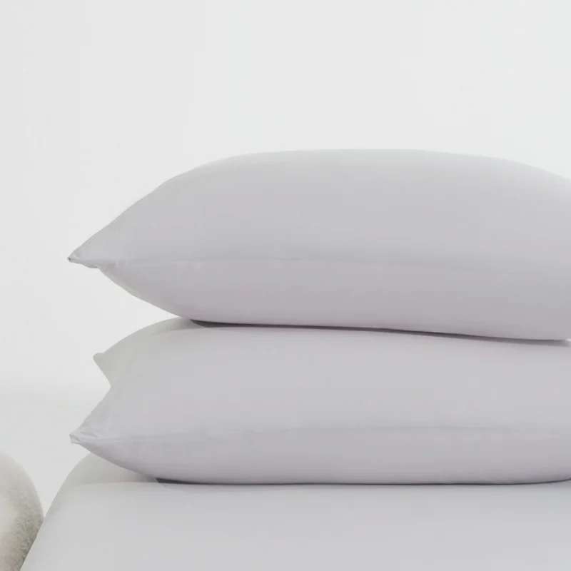 1pc Random Color 2026 Summer Cooling Pillowcase with Zipper Smooth Silky Solid Home Pillow Cover 50*70 cm Dorm Pillowcases