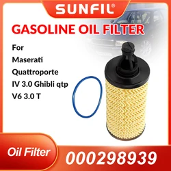 000298939 Oil Filter For Maserati Quattroporte IV 3.0 Ghibli qtp V6 3.0 T