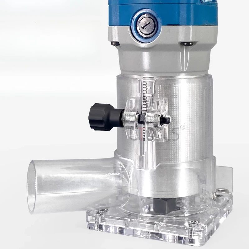 Edge Trimming Machine Vacuum Hood Woodworking Multi Specification PC Transparent Dust Cover Edge Trimming Machine Base Cover 1pc