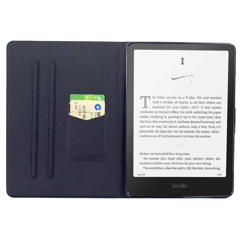 For Amazon Fire 7 (2022) Stand Case Pattern Printing Tablet Leather Cover with Auto Wake / Sleep - Nebula