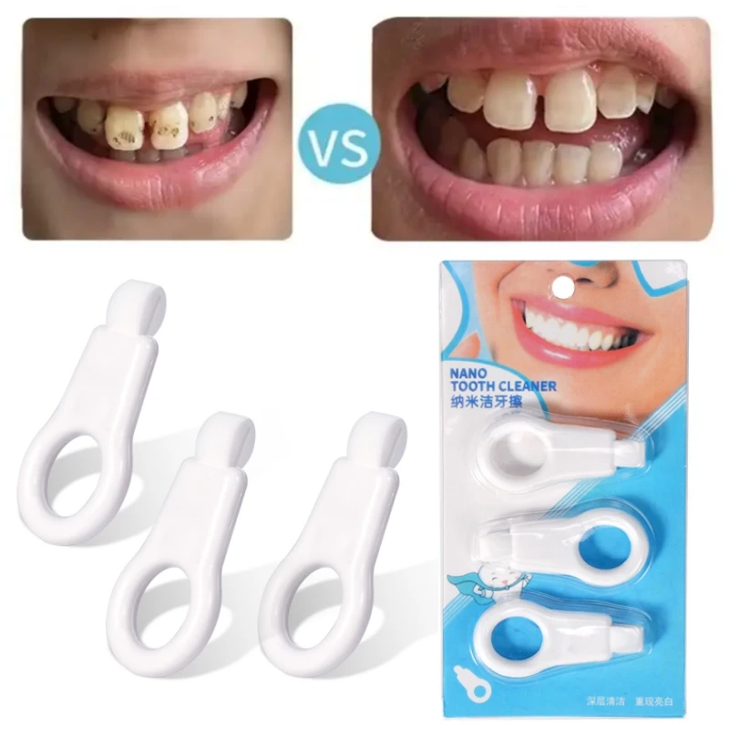 

15Pcs Teeth Whitening Cleaner Sponge Oral Care Tartar Stains Plaque Remover Teeth Polisher Wipes Oral Hygiene Deep Cleaning