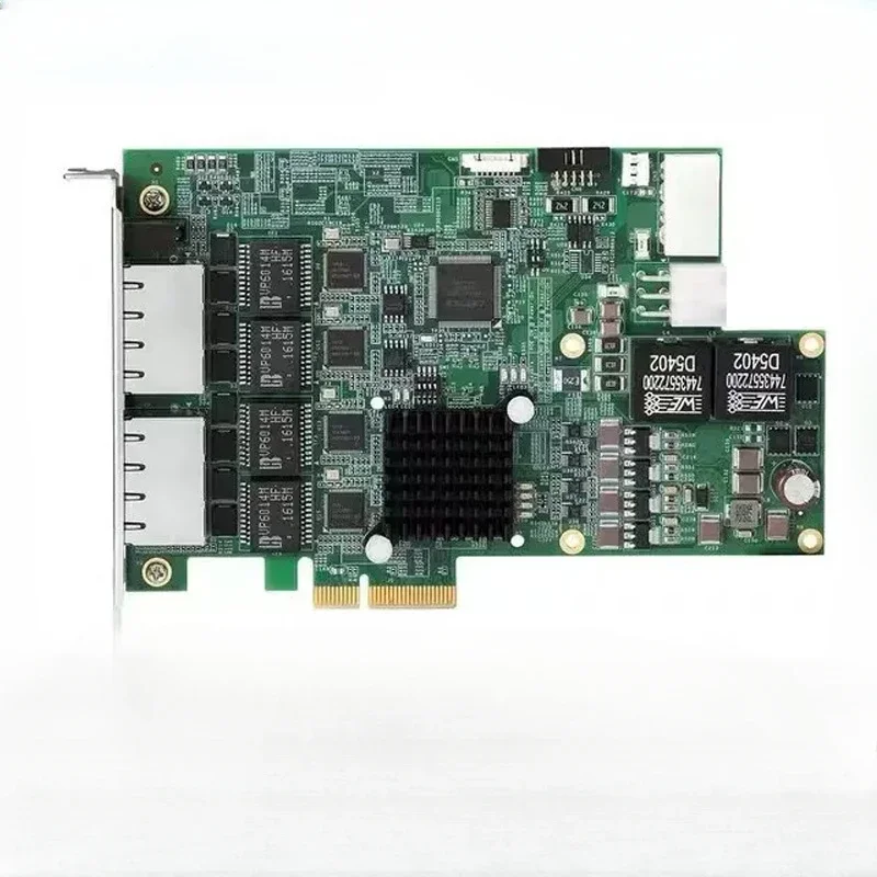 ADLINK PCIe-GIE72/74 image capture card network interface card 2 4 channels PoE72