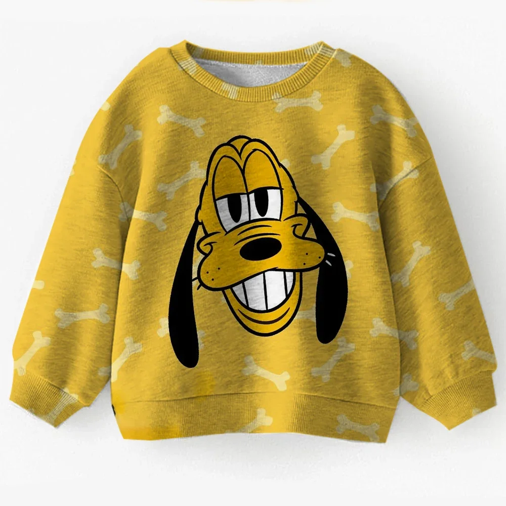 

Hot Sale Disney Goofy 3D Printed Round Neck Sweatshirt Set Kids Teens New Fashion Casual Winter Comfy Chic​
