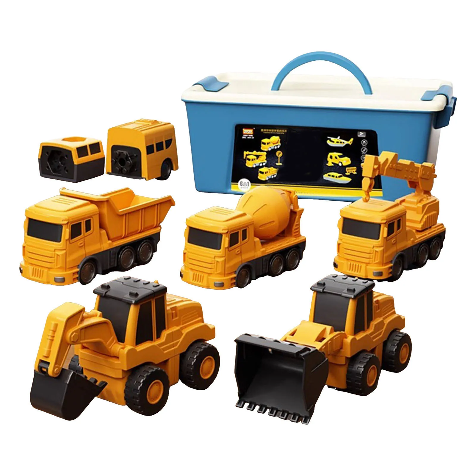 

Игры для детей 2-летние детские игрушки Детский робот-автомобиль Набор из 35 предметов Набор и материалы Гладкие края без заусенцев Робот