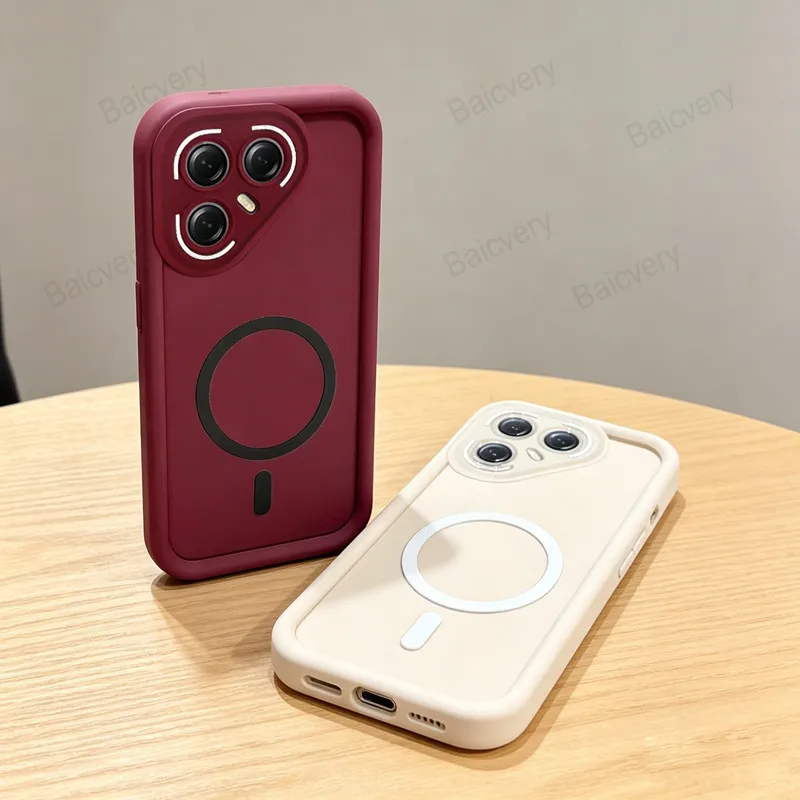 Чехол для Tecno Pova 7 5G LJ7, чехол для Pova 7 Pro LJ8 Ultra LJ9 с магнитной наклейкой для Pova 7 NEO 4G, защита
