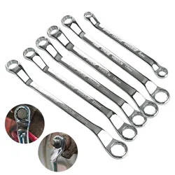 45 degree box end wrench double offset ring wrench workshop car repair tool extension ratchet ring wrench