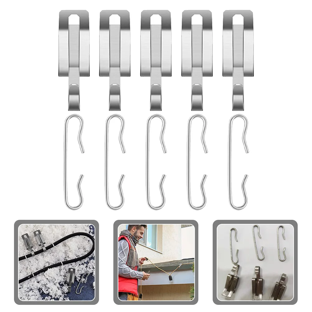 

Heating Cable Hook Clamps Roof Clips for Installing Tape Gutter Heater Tracing De-icing