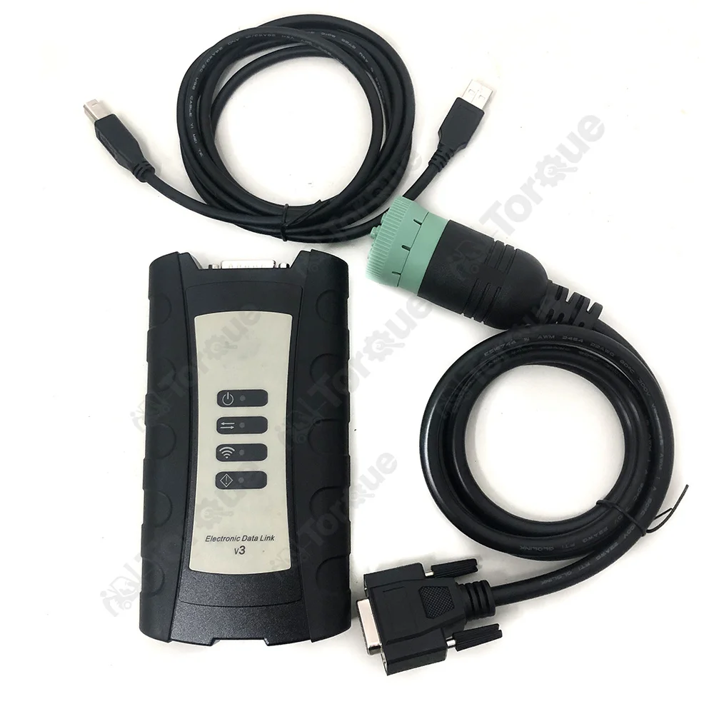 

V5.3 Electronic Data Link EDL V3 PK V2 Diagnostic Adapter Service EDL v3 Advisor construction Agricultrue diagnotic TOOL