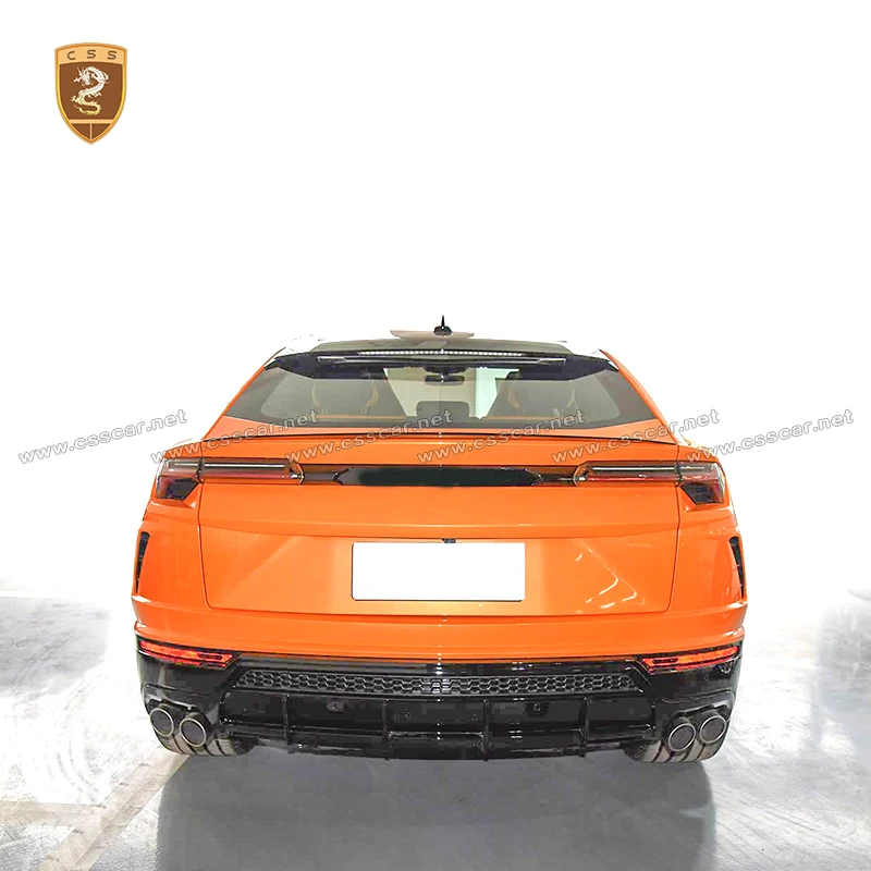 Para Lamborghini URUS: Kit de Reemplazo Estilo OEM - Labio Trasero, Faldones Laterales, Alerón Adicional, Labio Delantero, Alerón de Techo, Spoiler y Guardabarros