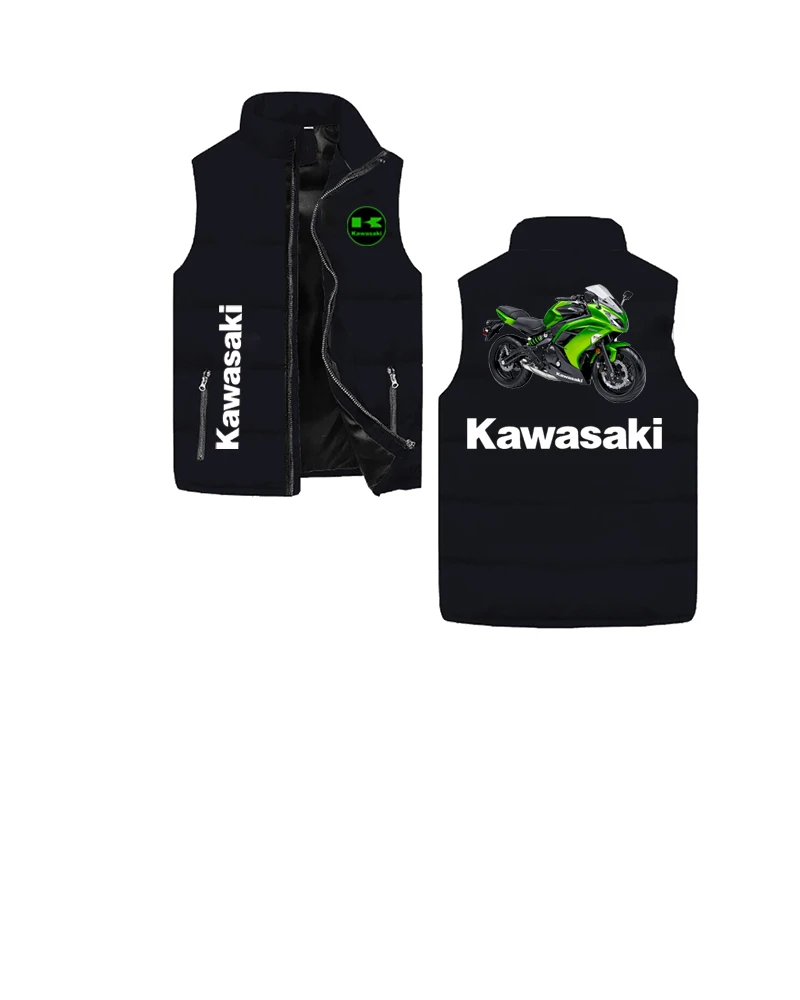 

Cross border Amazon foreign trade vest Kawasaki3D cotton coat casual fashion versatile vest for autumn and winter of 2026