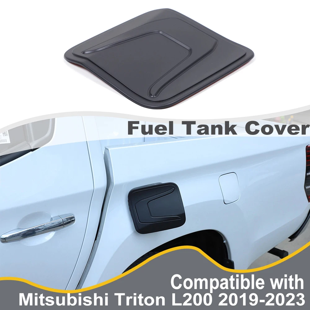 

Крышка топливного бака для Mitsubishi L200 Triton 4-дверная 2019-2023 ABS матовая черная крышка бензобака 4X4 внешние аксессуары автомобиля