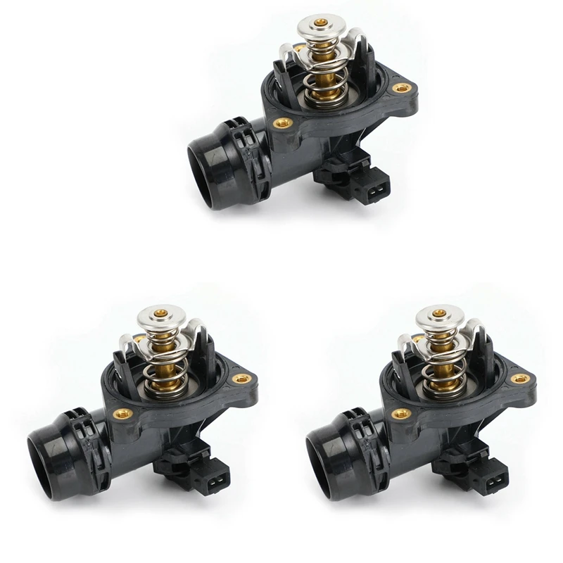 

3X For-BMW E46 E81 E87 E82 E88 E90 E91 X3 X1 Z4 120I 316I Thermostat 11537510959