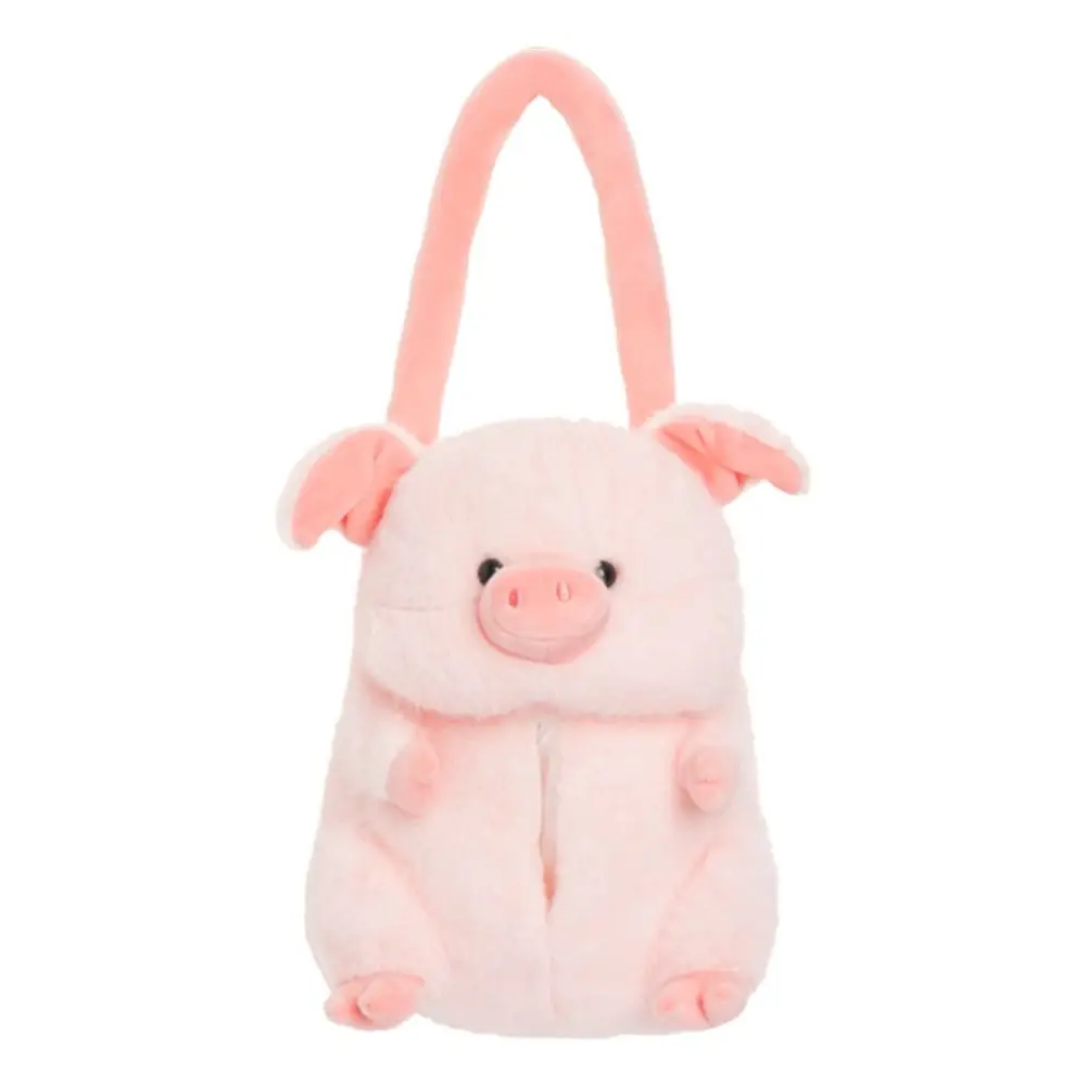 

Material Elephant Tissue Box Decorative Cover Cute Little Pig Car Tissue Bag Soft Storage Function Stuffed Tissue Cover Car Use