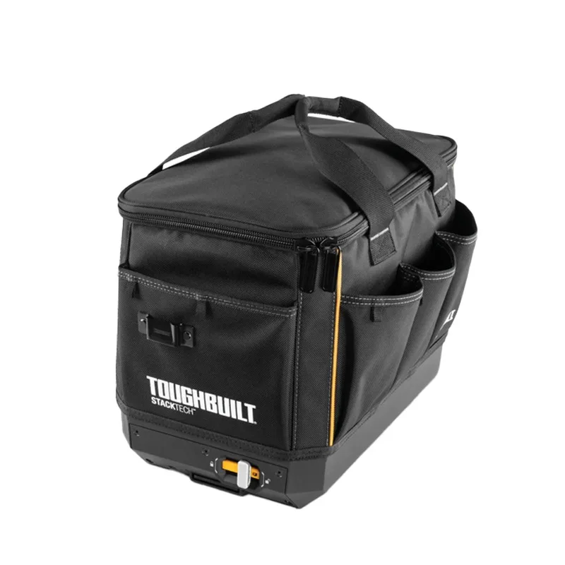 TOUGHBUILT TB-B1-S-60C Zippered Tool Bag Waterproof Hard Bottom Portable Storage Organizer for Power Tools & Accessories