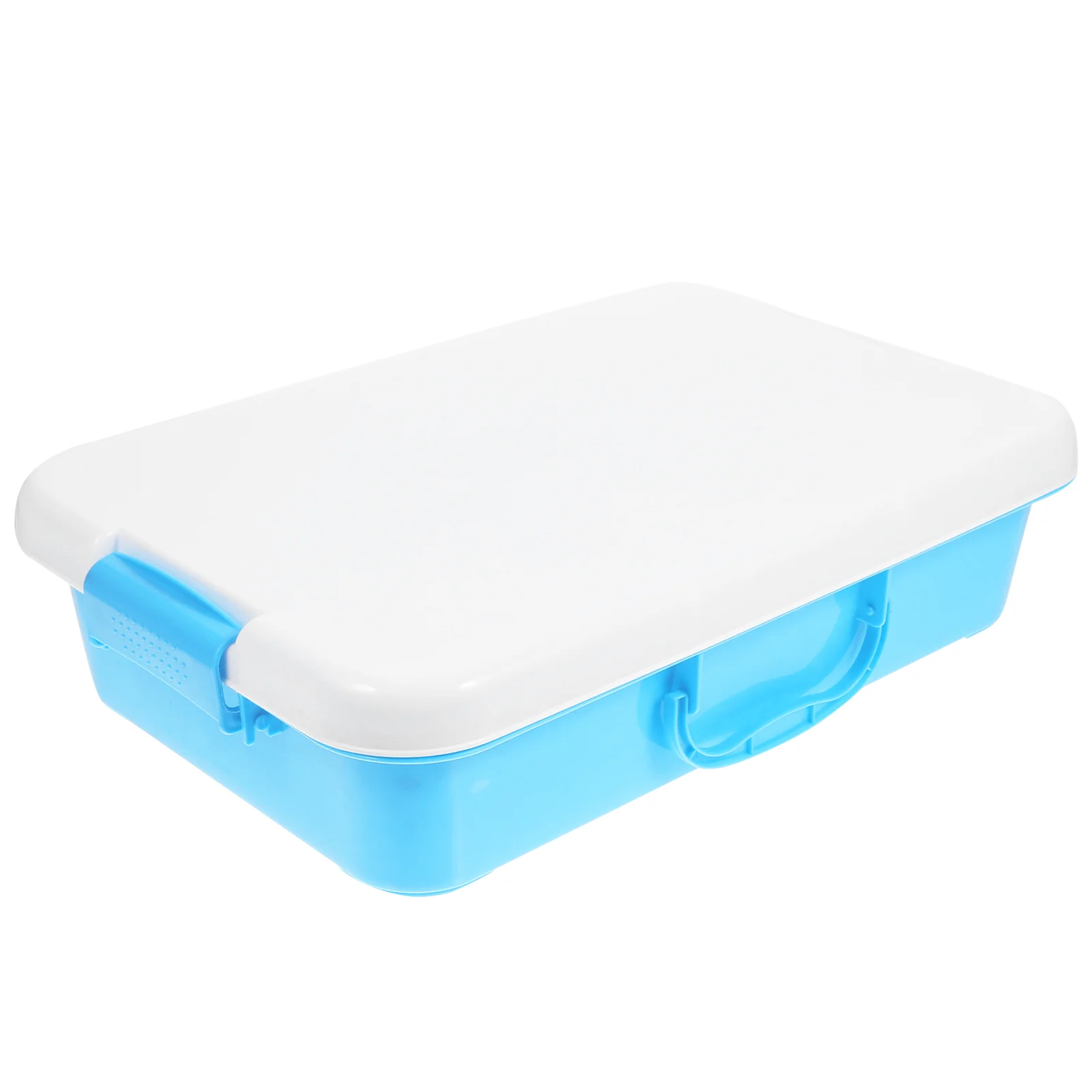 Caja de almacenamiento de mesa de arena, contenedor sensorial portátil, bandeja pequeña para jugar con tapa, contenedores de cuentas, juguetes,