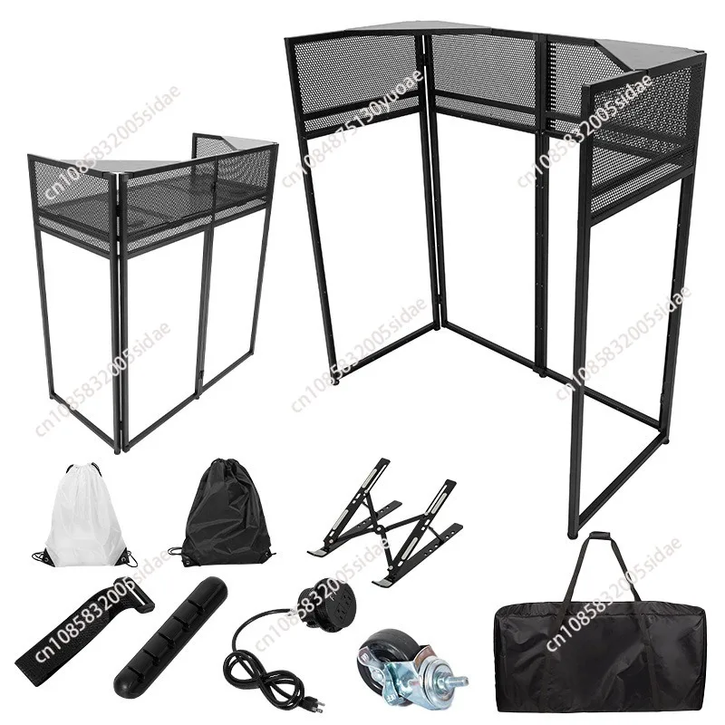 

Новая передвижная DJ-консоль для ночного клуба, светящаяся DJ-консоль, светодиодная микшерная консоль, складной DJ-стол