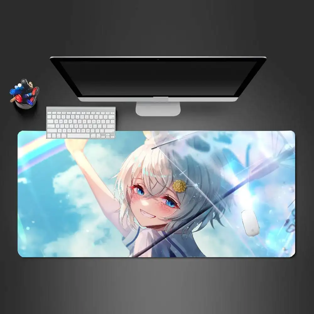 Seiun Sky U-umamusume Anime Mousepad Non-slip Suitable For Office Computers Laptops E-sports Game Desk Mats XXL Keyboard