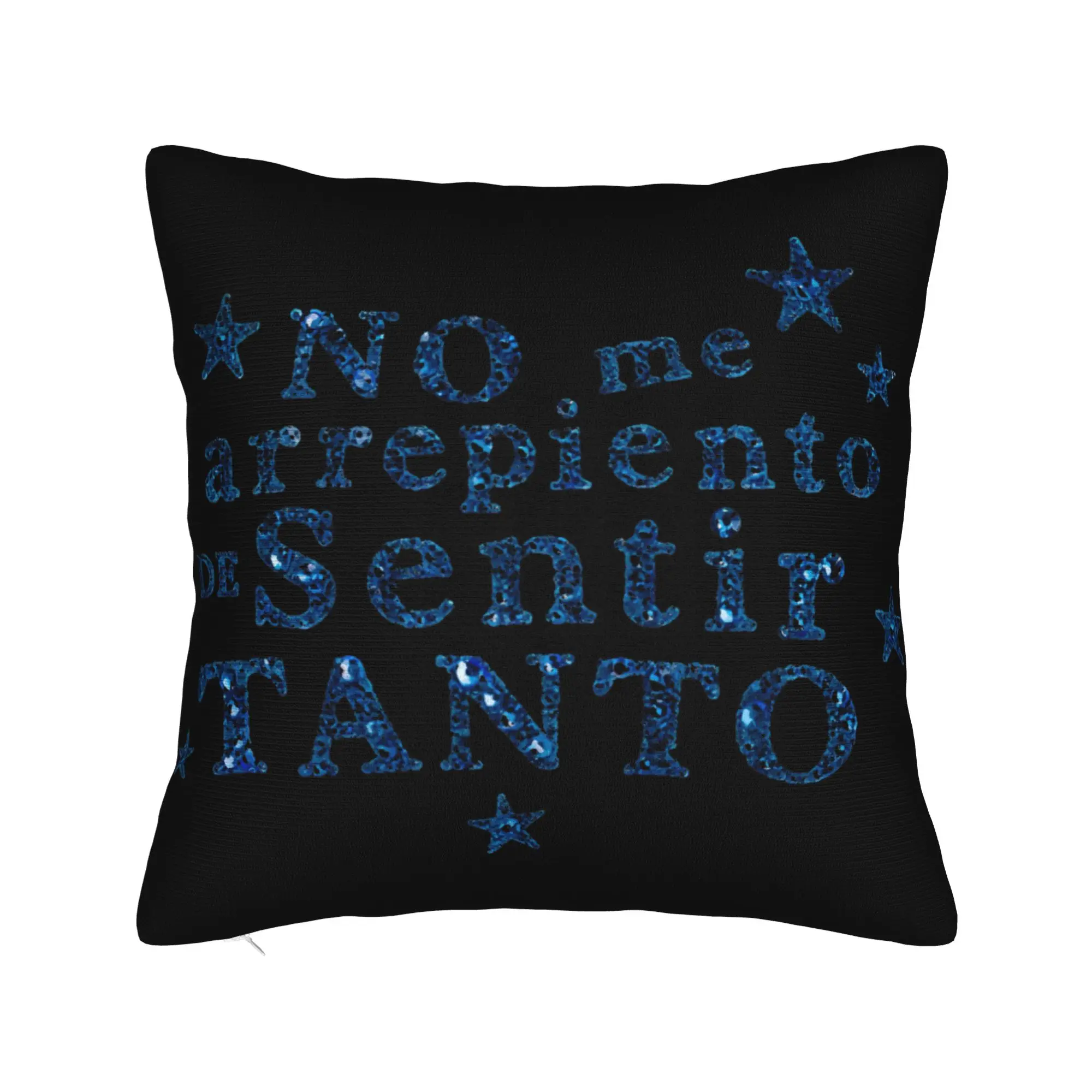 No Me Arrepiento De Sentir Tanto Karols G NMADST  Printed Pillowcases Cushion Cover  Throw Pillow Cover