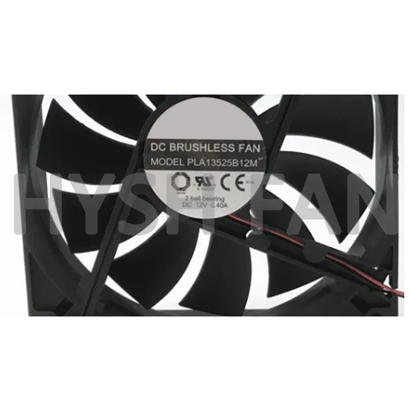 Ventilador do inversor PLA13525B12M/12HH, 12V, 13525