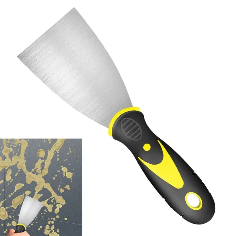 

Spackle Spatula 10pcs Metal Scraper Hand Tools For Drywall Putty Decals Wallpaper Baking Patching And Painting Painters Tool